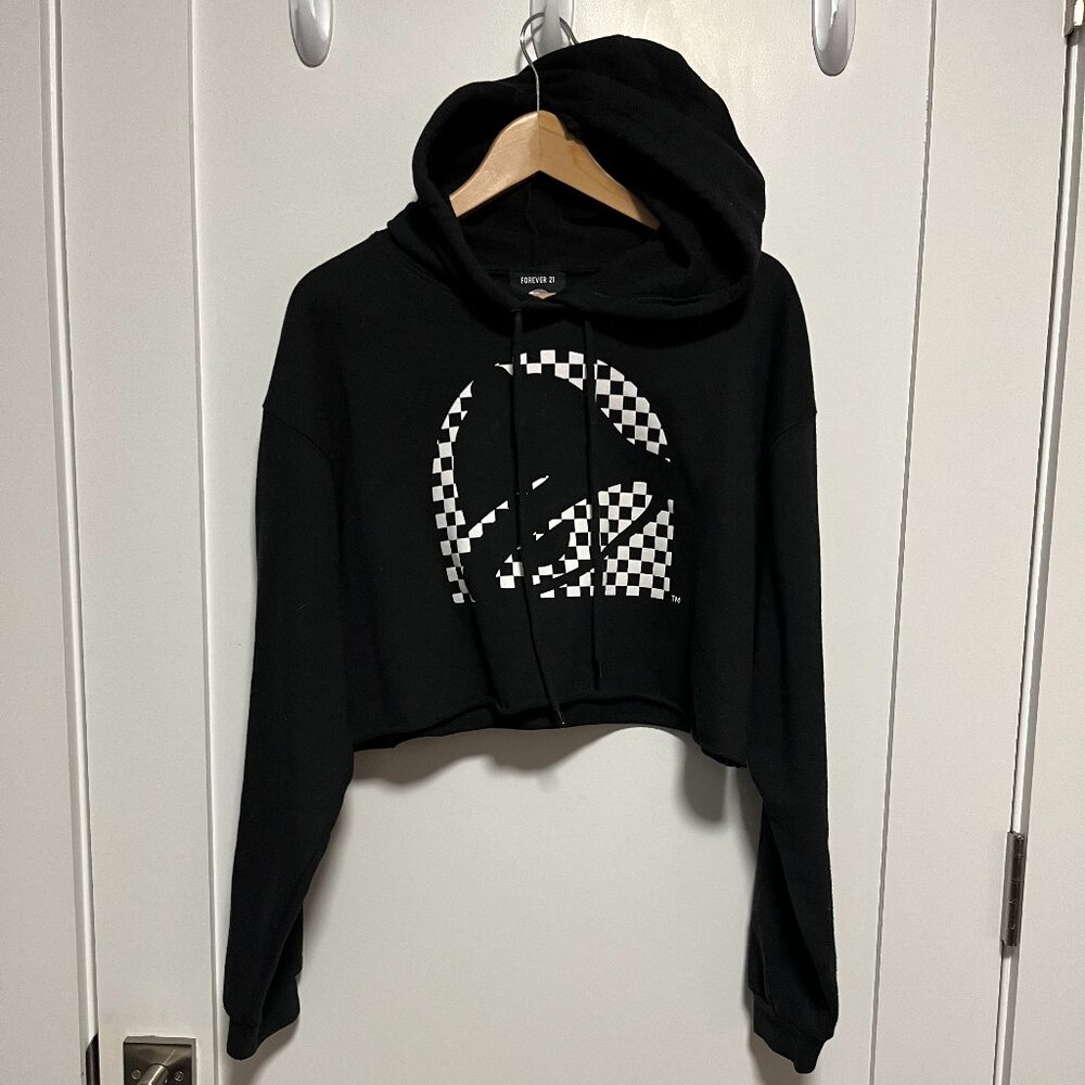 Taco Bell x Forever 21 Cropped Hoodie (Lage)